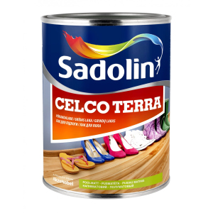 Лак для пола Sadolin Celco Terra 45 1 л Полуглянцевый ТОП в Житомире