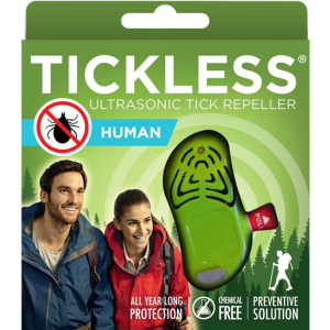Ультразвуковий пристрій від кліщів Tickless Human Green (5999566450020)