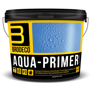 Грунтовка глубокого проникновения, концентрат Brodeco Aqua-Primer 5л