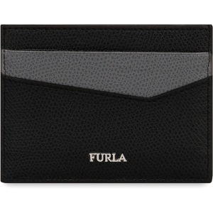 Візитниця шкіряна Furla Marte S Credit Card Case 976806 Чорна (800070041084) краща модель в Житомирі