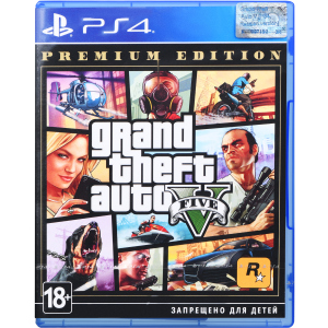 Гра Grand Theft Auto V Premium Edition для PS4 (Blu-ray диск, Російський subtitles) в Житомирі