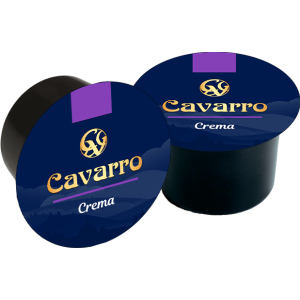 Упаковка порционного кофе Cavarro Crema 9 г х 100 шт (4820235750114) ТОП в Житомире