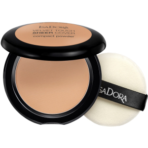 Пудра для обличчя Isadora Velvet Touch Sheer Cover Compact Powder 47 warm tan 10 г (7317852149478) надійний