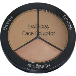 Скульптор для лица Isadora Face Sculptor палетка 12 medium bronze 18 г (7317851187129) лучшая модель в Житомире