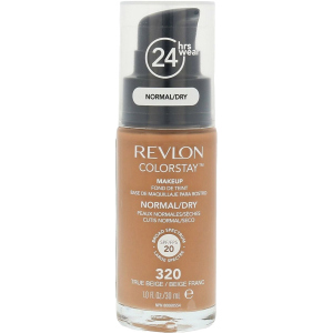 Тональний крем Revlon ColorStay нормальна та суха шкіра з дозатором 320 True Beige 30 мл (309974677080) краща модель в Житомирі