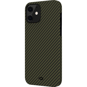 Панель Pitaka MagEZ Case Twill Apple iPhone 12 mini Black/Yellow (KI1205) в Житомирі