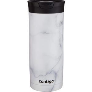 Термокружка Contigo Huron Couture Snapseal 473 мл White Marble (2081950-1)