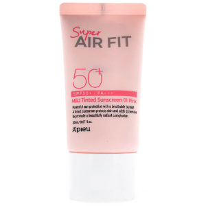 Солнцезащитный тонирующий крем A'pieu Super Air Fit Mild Tinted Sunscreen SPF50+ PA+++ 50 мл (8809643530538) в Житомире