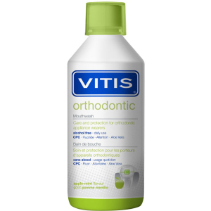 Ополаскиватель для полости рта Dentaid Vitis Orthodontic 500 мл (8427426046757/8427426061972) лучшая модель в Житомире