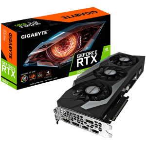 Видеокарта Gigabyte, GeForce RTX 3090, GAMING OC, 24Gb GDDR6X, 384-bit, 2xHDMI/3xDP, 1755/19500 MHz, 2x8-pin (GV-N3090GAMING OC-24GD) ТОП в Житомире