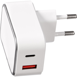 Зарядний пристрій для живлення Logan Dual USB Wall Charger 5V 2A CH-2 White ТОП в Житомирі