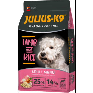 Сухий гіпоалергенний корм для дорослих собак вищої якості Julius-K9 LAMB and RICE Adult З ягнятком та рисом 12 кг (5998274312590) ТОП в Житомирі