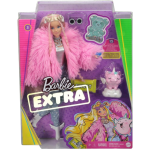 Лялька Barbie Екстра в рожевій пухнастій шубці (GRN28) (0887961908480) в Житомирі