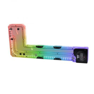 Резервуар для СВО ThermalTake Pacific Core P5 DP-D5 Plus acrylic+aluminum TT RGB (CL-W264-PL00SW-A) краща модель в Житомирі