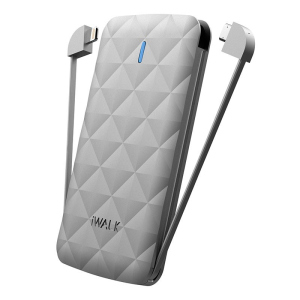 УМБ iWALK Duo 3000mAh Silver (UBO3000-SL) ТОП в Житомире