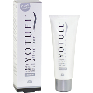 Зубна паста Yotuel All In One Snowmint Whitening відбілююча 75 мл (8426181973353) в Житомирі