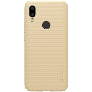 Панель Nillkin Super Frosted Shield Case для Xiaomi Redmi 7/Y3 Gold краща модель в Житомирі