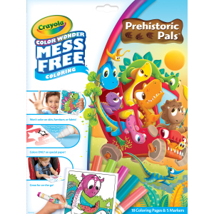 Розмальовка Crayola Color Wonder Динозаври (919068.018) (0071662027223) ТОП в Житомирі