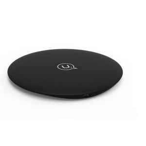 Бездротовий зарядний пристрій USAMS Wireless Fast Charging Pad US-CD24 (10W, 1A) black