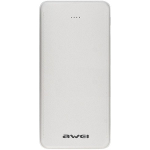 Портативна батарея 10000 mAh AWEI P99K White