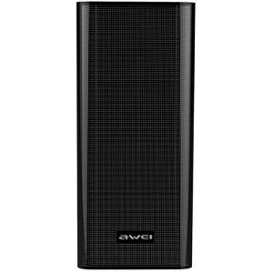 Портативна батарея 12000 mAh AWEI P77K Power Bank Li-Polimer Black в Житомирі