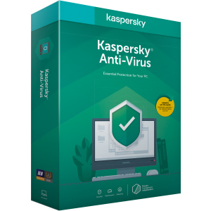 Kaspersky Anti-Virus 2020 первоначальная установка на 1 год для 1 ПК (DVD-Box, коробочная версия) в Житомире