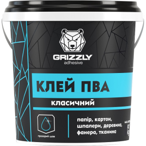 Клей ПВА Класичний Grizzly 5 кг (4823048028388) ТОП в Житомирі