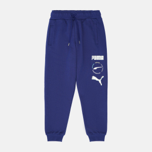 Спортивні штани дитячі Puma Alpha Sweatpants 58589512 158-164 см Elektro Blue (4063698021838) краща модель в Житомирі