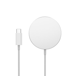 Бездротовий зарядний пристрій СolorWay MagSafe Charger 15W для iPhone White (CW-CHW27Q-WT) надійний