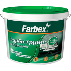 Фарба-грунт Farbex універсальна 14 кг (4820089418932) ТОП в Житомирі