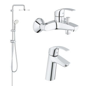 Набір змішувачів Grohe Eurosmart 123389M ТОП в Житомирі