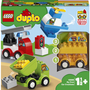 Конструктор LEGO DUPLO Мої перші машинки 34 деталі (10886) краща модель в Житомирі