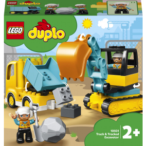 Конструктор LEGO DUPLO Town Вантажівка та гусеничний екскаватор 20 деталей (10931) в Житомирі