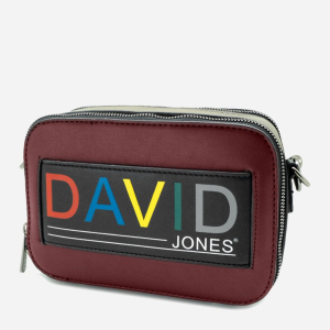 Женская сумка David Jones 7771684 Бордовая (1000007771684)