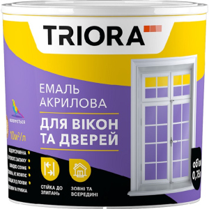 Емаль TRIORA для вікон та дверей 2.5 л (4823048012165) в Житомирі