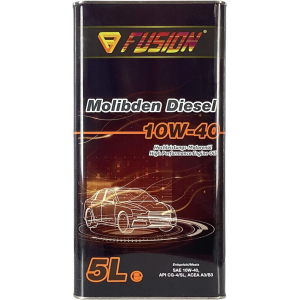 Моторна олія Fusion Molibden Diesel 10W-40 5 л metal (FU1034/5) краща модель в Житомирі