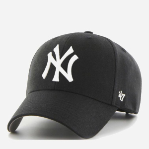 Кепка 47Brand Mvp Ny Yankees B-MVP17WBV-BK Чорна (673106959802) ТОП в Житомирі