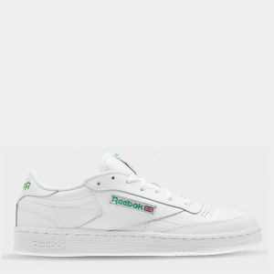 Кеды Reebok Club C 85 AR0456 41 (8.5) 26.5 см White/Green (4056561016697) ТОП в Житомире