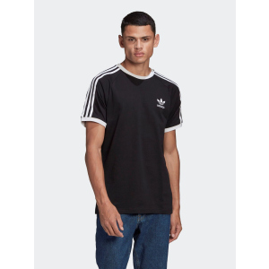 Футболка Adidas 3-Stripes Tee GN3495 XS Black (4064045895294) краща модель в Житомирі