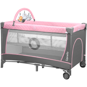 Манеж-кровать Lionelo Flower flamingo (LO.FL01) лучшая модель в Житомире