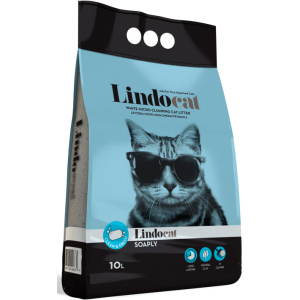 Наповнювач для котячого туалету Lindocat Soaply Бентонітовий комкуючий 8.5 кг (10 л) (8006455001083) ТОП в Житомирі