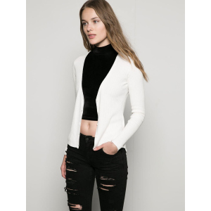 Кардиган Bershka 1518/546/712 L Білий (SZ01518546712046) ТОП в Житомирі