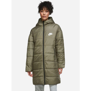 Куртка Nike W Nsw Tf Rpl Hd Parka DJ6999-222 M Оливкова (195239560309) краща модель в Житомирі