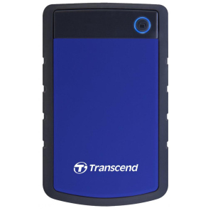 Зовнішній жорсткий диск 2.5 1TB Transcend (TS1TSJ25H3B) надійний