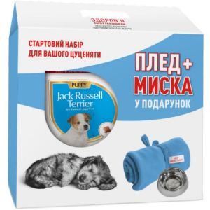 Сухий повнораційний корм Royal Canin Jack Russel Terrier Puppy для цуценят породи Джек Рассел тер'єр до 10 місяців 1.5 кг + плед та миска в подарунок (11_11105) ТОП в Житомирі