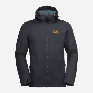 Куртка Jack Wolfskin Frosty Morning Jkt M 1113721-6350 M Темно-серая (4060477917122) ТОП в Житомире