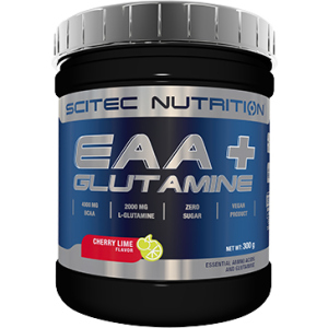 Амінокислоти Scitec Nutrition EAA+Glutamine 300 г Диня-кола (5999100016187) в Житомирі