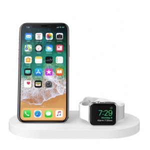 Зарядний пристрій Belkin Qi Wireless iWatch 1A + iPhone 7.5W + USB A 5W/1A Wh ТОП в Житомирі