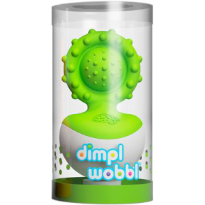 хороша модель Прорізувач-неваляшка Fat Brain Toys dimpl wobl зелений (F2173ML) (811802024459)