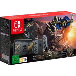 Портативна ігрова приставка Nintendo Switch V2 Monster Hunter Rise Edition [56857] краща модель в Житомирі